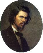 Self Portrait Kramskoy, Ivan Nikolaevich